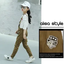 [Not] комбинезоны для девочек; детские ковбойские подтяжки из чистого хлопка на весну и осень