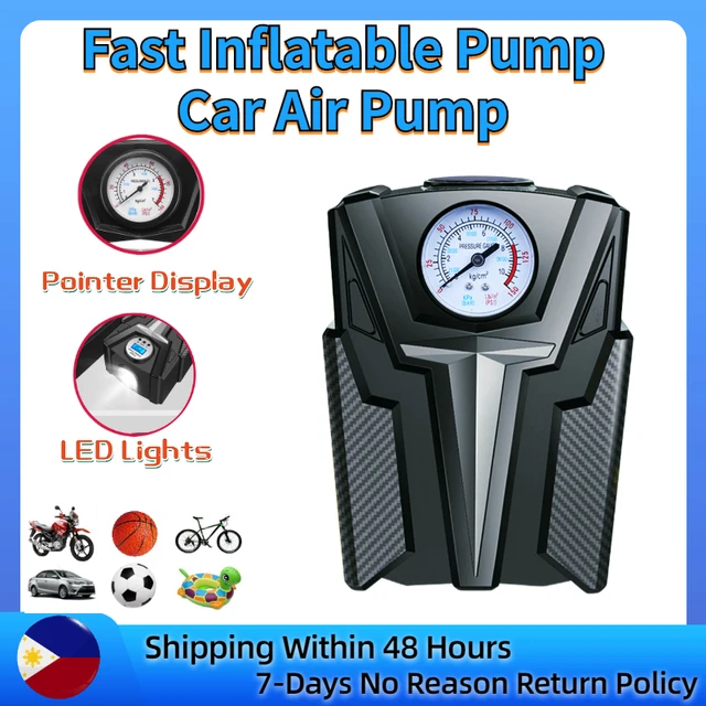 Rechargeable Air Pump For Car Portable Tire Inflator Portable Compressor  Digital Cordless Car Tyre Inflator For Bicycle Balls - AliExpress
