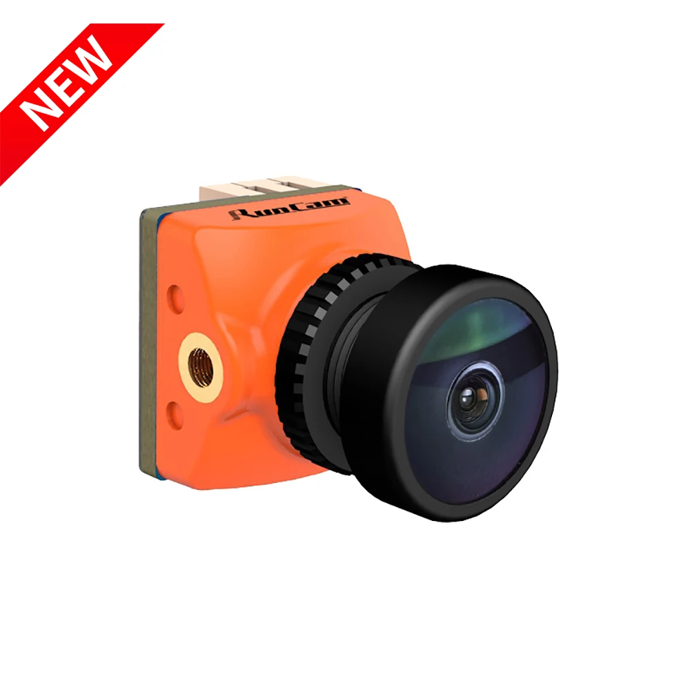 

New Runcam Racer Nano 2 Smallest FPV Camera CMOS 1000TVL 1.8mm/2.1mm Super WDR 6ms Low Latency Integrated OSD for FPV RC Drone