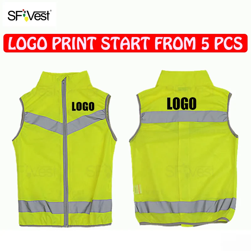 High Visibility Cycling Vest Reflective 