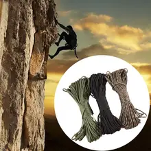 Паракорд веревка для кемпинга брезент веревки парашютный шнур канаты для кемпинга Спорт на открытом воздухе нейлоновая веревка