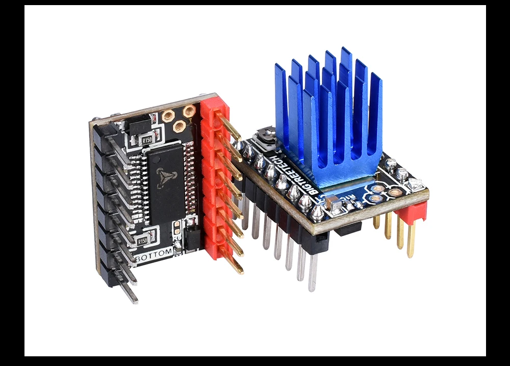 BIGTREETECH TMC2225 V1.0 Драйвер шагового двигателя UART StepStick Mute VS TMC2208 2209 для 3d принтера SKR V1.3 MINI E3 плата управления