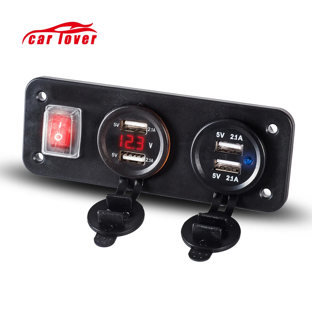 Сплиттер с двумя USB-разъемами 12 В | Автомобили и мотоциклы
