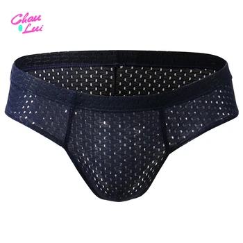 

Sexy Underwear Men Briefs Male Panties Breathable Low-waist Bikini Briefs M9