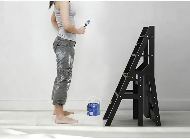 Escalera Sgabelli Cucina tabrete De Cocina Ванная комната для пожилых людей Tangga Lipat дерево Escaleta Escabeau стул Merdiven лестница
