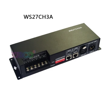

Constant pressure DC5V-24V DC12V-24V 3CH/4CH/9CH/24CH/27CH RGB DMX decoder, DMX 512 Controller for led lamp led light