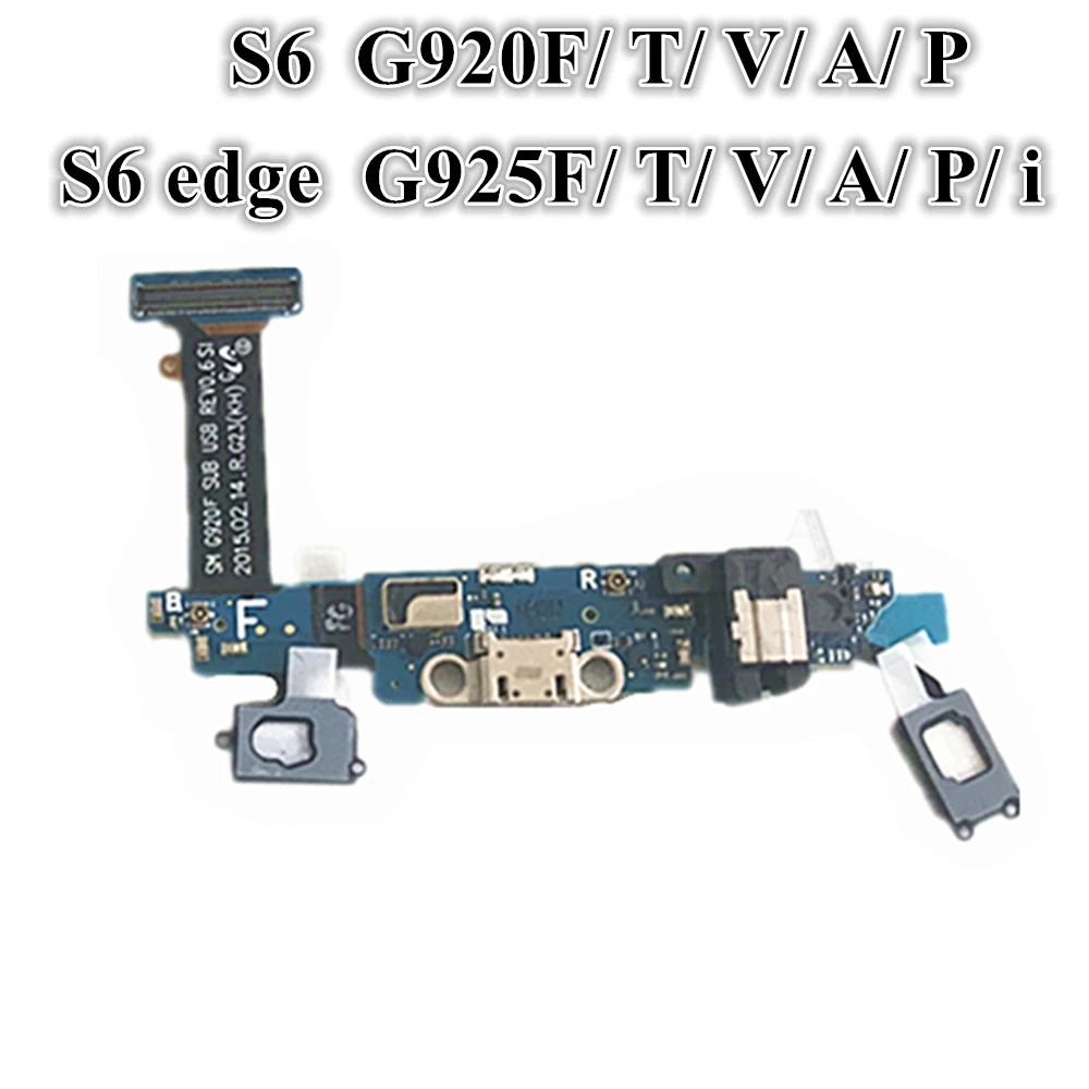5 шт. гибкий кабель для подключения док-станции наушников S6 Edge G920F G9200 G925F G9250 G925A G925i