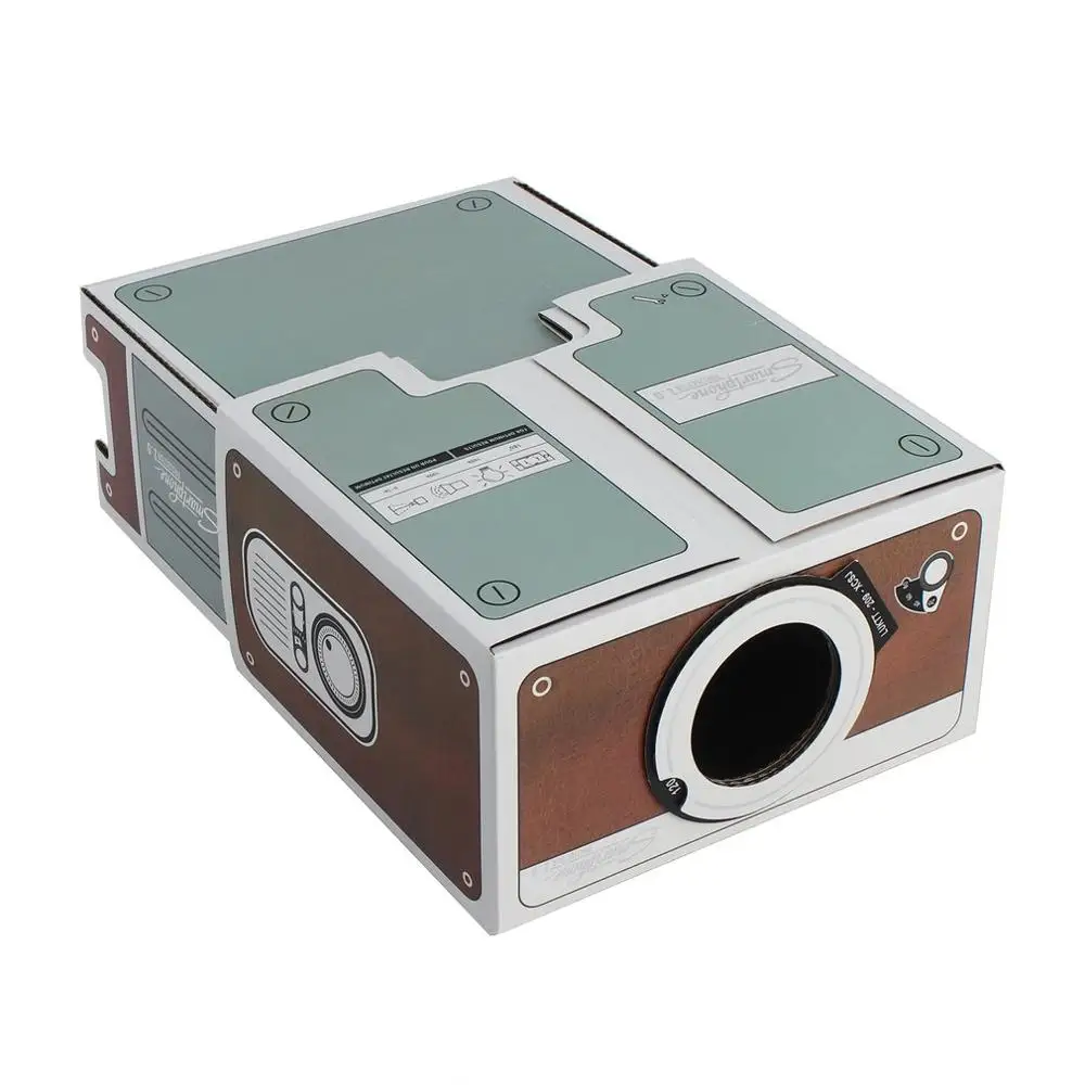 

Second Generation Compact DIY Smart Phone Digital Home Theater Entertainment Projector Easy Installation