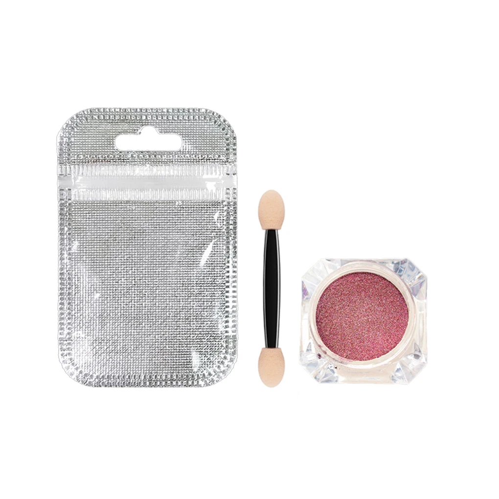 Shinny Nail Art Glitter Colorful Fireworks Starry Discoloration Powder Manicure Tools Set - Цвет: NO.3