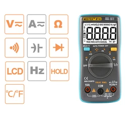 Digital Multimeter Professional Probe Tester 6000 Counts Digital Meter Multimeters Multi Meter Multitester Better Than rm102