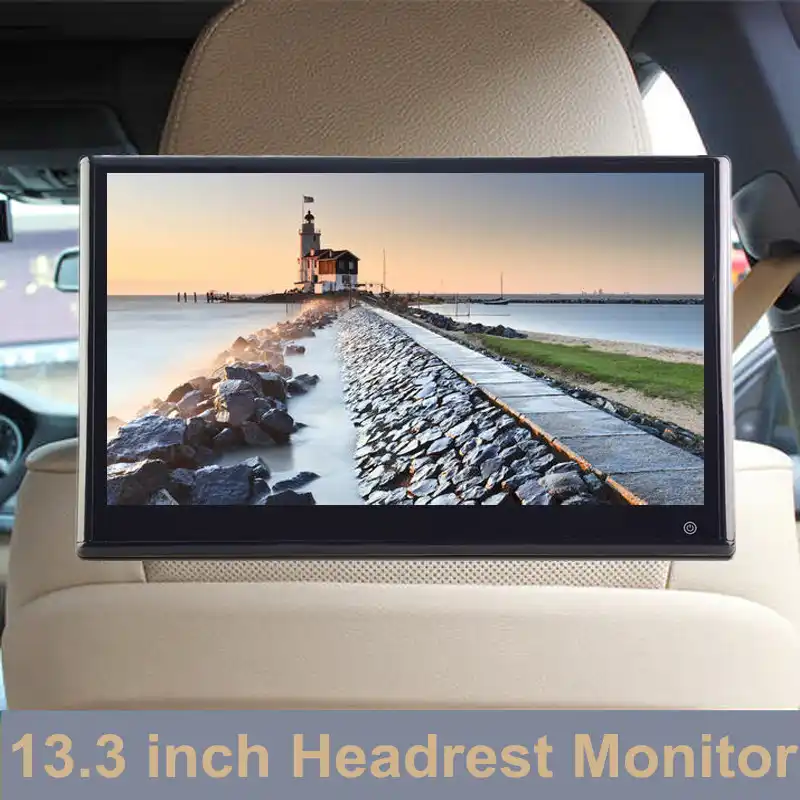 13 3インチ2グラム 16グラム車のヘッドレストモニターアンドロイド8 1080pマルチメディアmp5ビデオプレーヤーtft Hd液晶ips Wifi Bluetooth Usb Fm Hdmi 車 モニター Aliexpress
