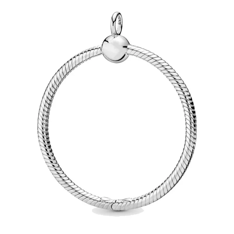 

2019 Autumn New Moments Large O Pendant Silver 925 Charm Fit Original Pandora Necklace Women DIY Europe Jewellery Birthday Gift