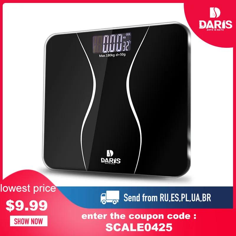 Электронные весы для ванной SDARISB|Напольные весы| |