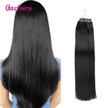 Gazfairy 18''20'' Micro Ring Human Hair Extension Silky Straight Loop Micro Ring Keratin European Hair 1g/s 50g 100g Micro Link Human Hair (For White) Gazfairy 18''20'' Micro Ring Human Hair Extension Silky Straight Loop Micro Ring Keratin European Hair 1g/s 50g 100g Micro Link Human Hair (For White)