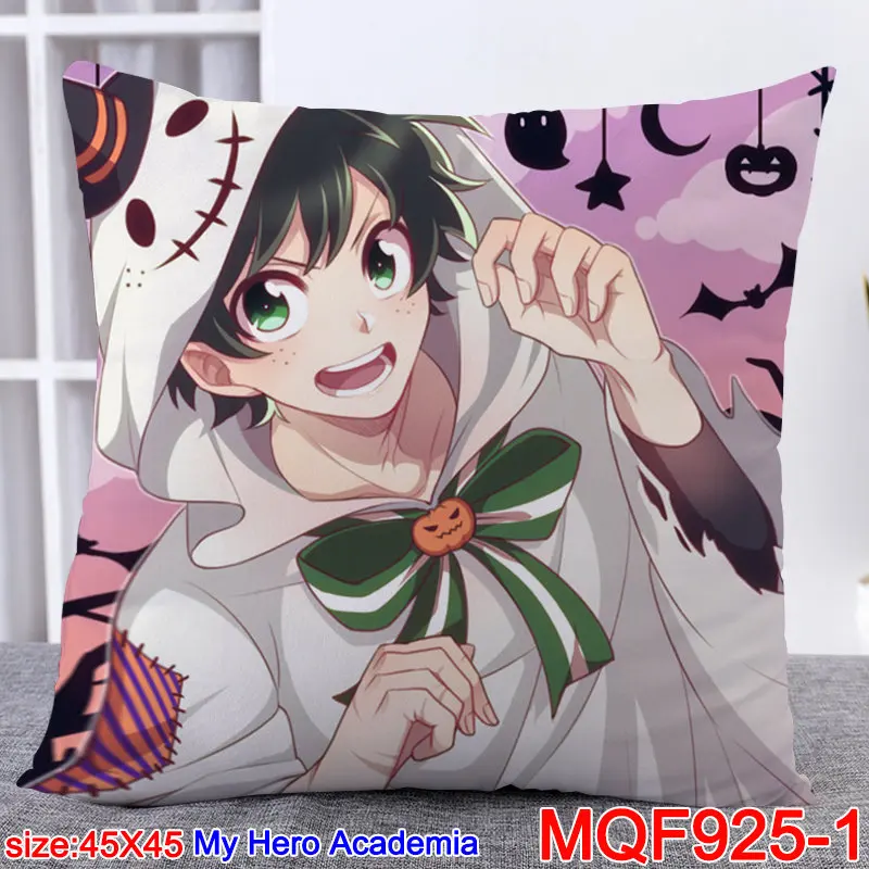 45X45 см Аниме Boku no Hero Academy наволочки Мой герой Academy Dakimakura Чехол 3D двухсторонний принт наволочка Настройка M1 - Цвет: 12