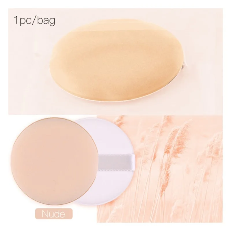 02 Round Shaped Makeup Air Cushion Sponge Puff Dry Wet Dual Use Concealer Liquid Foundation BB/CC Cream Make up puffs - Цвет: 02