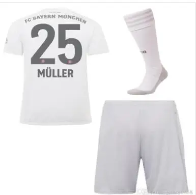 COUTINHO 19 20 Bayernes Muniches PERISIC Soccer jersey LEWANDOWSKI jersey HERNANDEZ shirt MUNCHEN adult Kit dhl ship - Color: shirt
