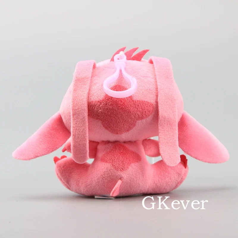 10 шт./партия Аниме Ститч брелок кулон Kawaii Ститч плюшевые игрушки Peluche Лило и Ститч Мягкая кукла для женщин подарок