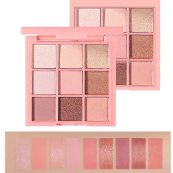 

Recommend 9 Color Charming Eyeshadow Palette Matte Shimmer Pigmented Eye Shadow Powder Beauty Glazed