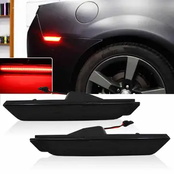 

Smoked LED Light Side Marker Front&Rear For 2010-2015 Chevy Signal Light