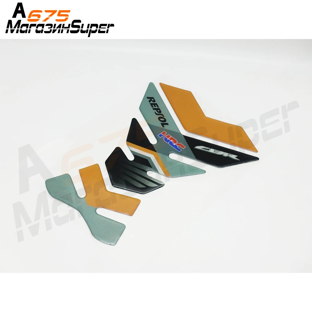 Для Honda CBR600RR CBR900RR CBR1000RR CBR 400 600 900 954 929 1000 RR Стикеры s 3D бак мотоцикла Pad Защитная Наклейка Стикеры