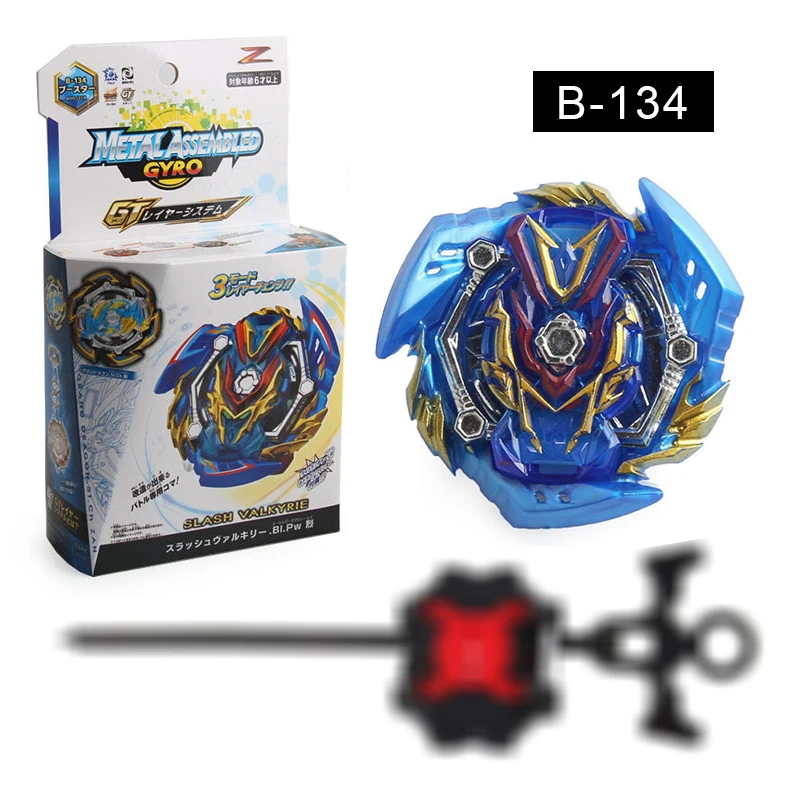 Bey Battle Blade Boy Toy Blade Burst GT Gyro Launcher, рождественский подарок, детские игрушки, набор, вращающиеся топы, тупи, металл, Fusion Evolution - Цвет: B-134