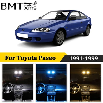 

BMTxms Canbus For Toyota Paseo 1991-1999 Car LED Interior Map Dome Light License Plate Lamp Bulbs Kit Auto Accessories