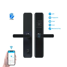 YOHEEN TTlock App Smartphone Bluetooth WiFi Schloss Hohe Sicherheit Elektronische Smart-Fingerprint Türschloss für Haus und Wohnung