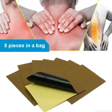 8Pcs/bag Medical PlasterJoint Pain Patch for Neck Back Body Pain Relaxation Medical Plaster Tiger Relax Stickers Toiletry Kits