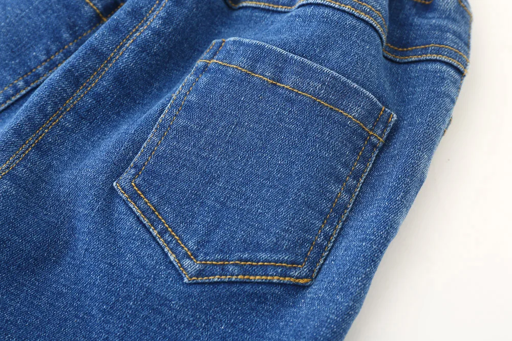 Spring Childrenswear Babies' Trousers BOY'S Printed Jeans CHILDREN'S Trousers Korean-style Spring Clothing Boys' Casual Pan