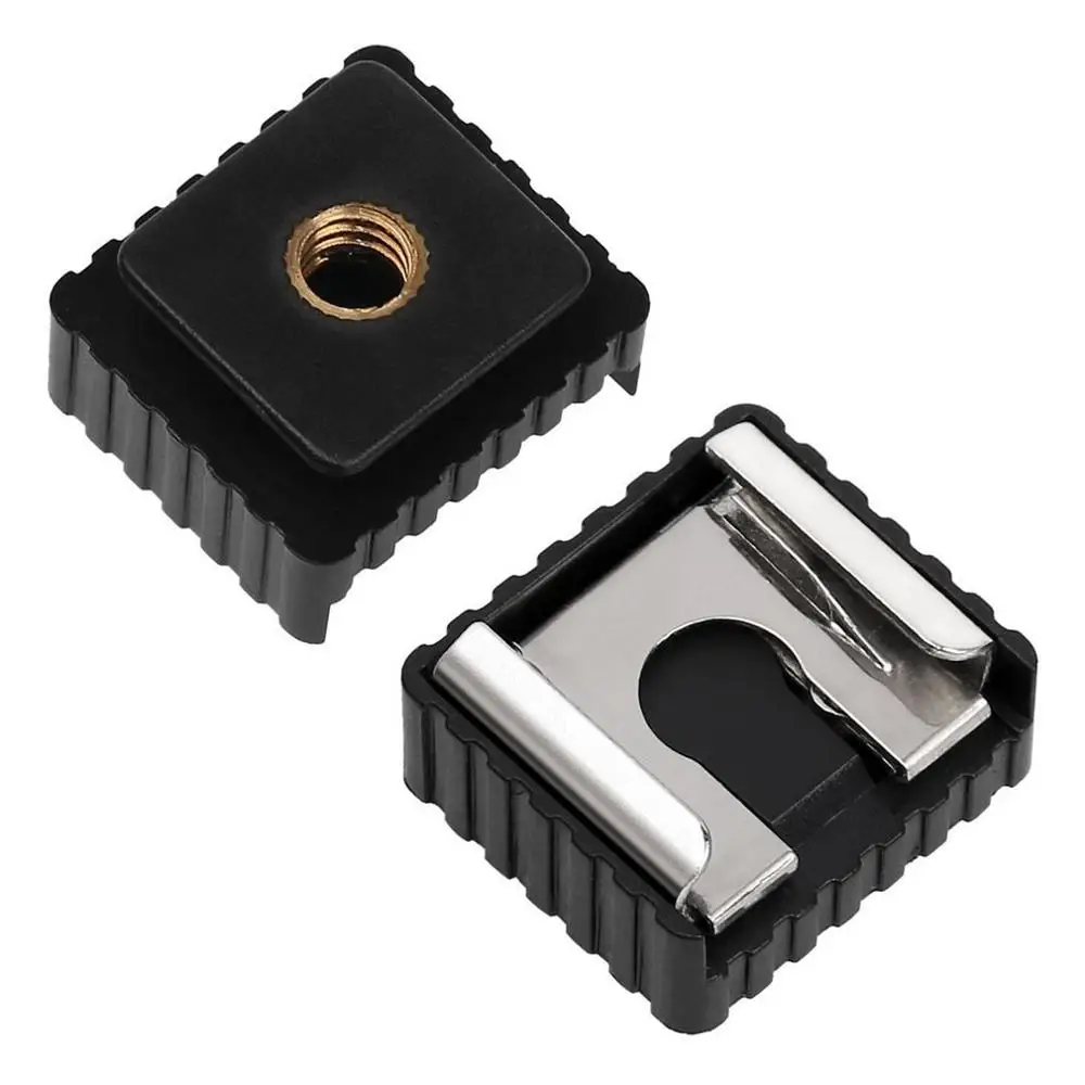 Tool Parts Quality Flash Hot Shoe Mount Adapter of 1//4 Screw Thread for Studio Light Stand Tripod For Canon 580EX II//580EX//550EX//540EZ