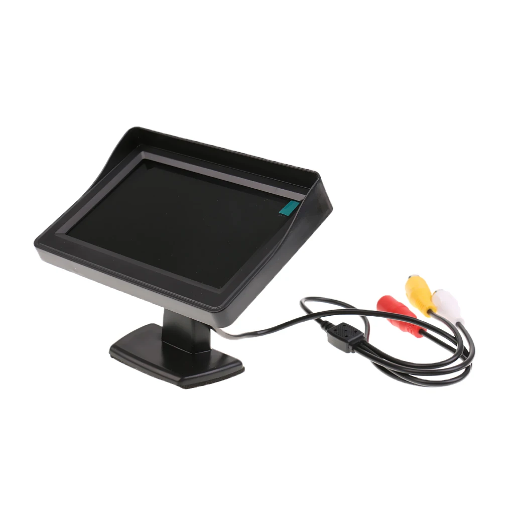 Universal Waterproof 4.3 Inch Night Vision Car Rear Backup Camera and