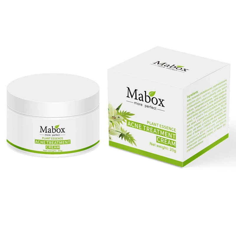 20g Plant Essence Acne Treatment Cream Moisturizing Nourishing Skin Oil-Control Anti-acne Cream - Вес нетто: 20g