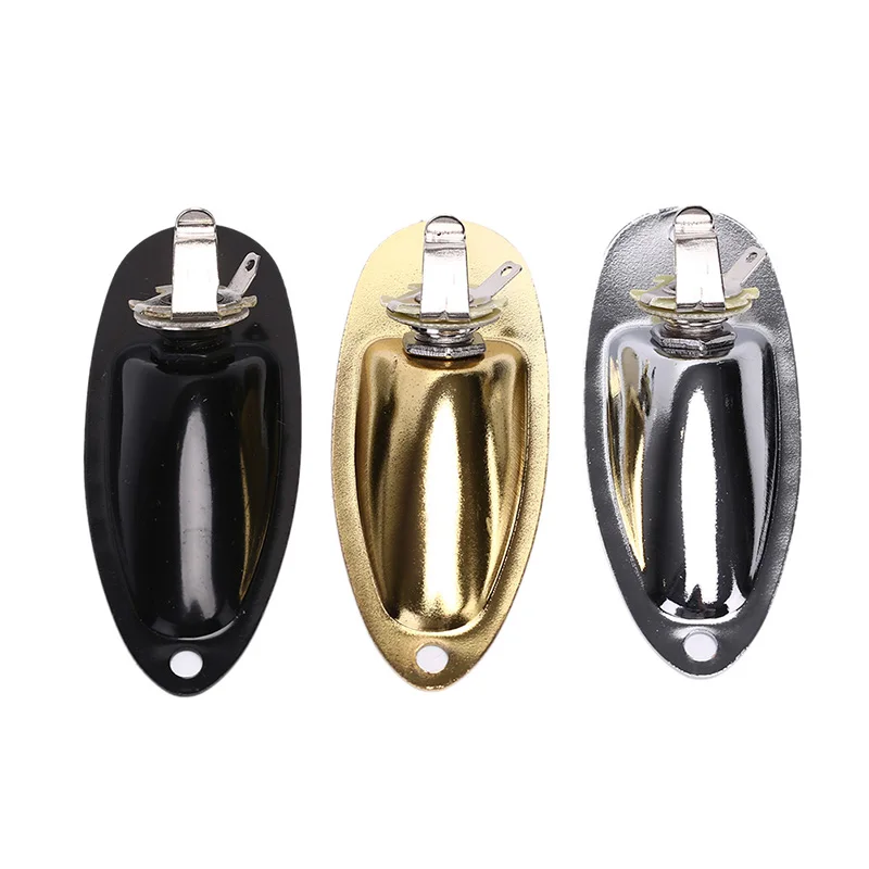 Boat Guitar Jack Plate 6.35mm Guitarra Pickup 1/4 Output Input Socket for Strat Stratocaster Electric Accessories | Спорт и