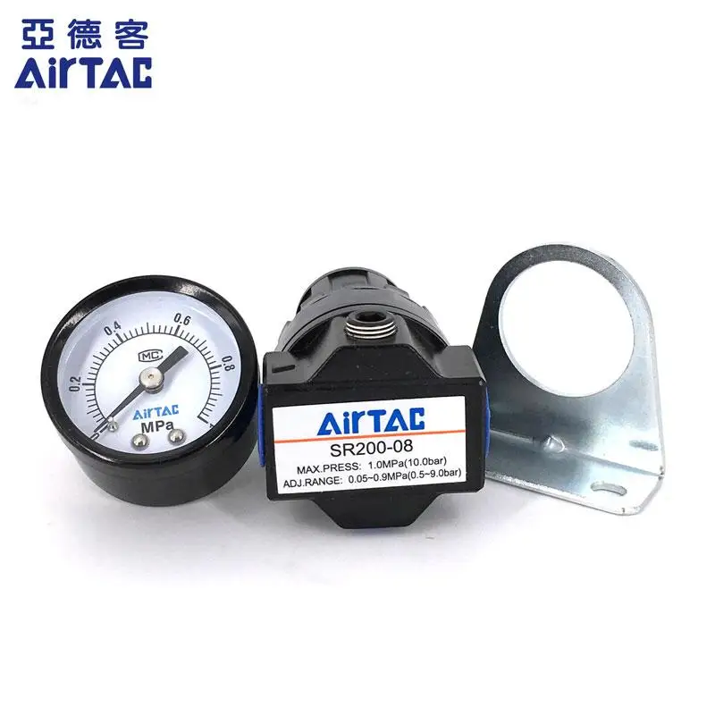 Бренд Airtac Ya Диком клапан регулирования давления SR200-08 SR200-08L R200-06 SR200-08 SR200-06 SR200-08