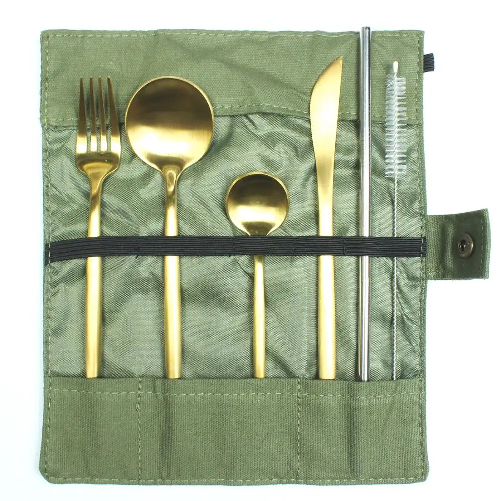 Hot Sale Dinner Set Cutlery Knives Forks Spoons Wester Kitchen Dinnerware Stainless Steel Home Party Tableware Set