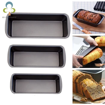 

1pc Rectangle Carbon Steel Toast Bread Mold Cake Mold Loaf Pastry Baking Bakeware DIY Cake Non Stick Pan Baking Supplies GYH