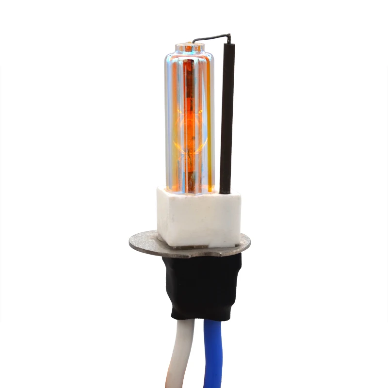HIDLT 35W H3C 3000K Xenon HID Bulb 55W H3 Ceramics Base HID Car Headlight Bulb Lamps Yellow 4300K 5000K 6000K 8000K Crystal Blue (4)