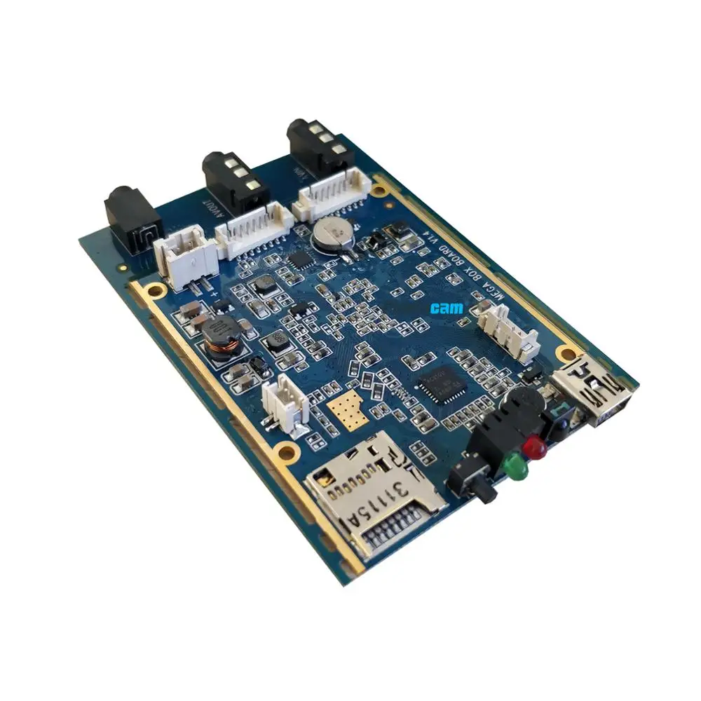  1CH MINI AHD DVR PCB Board 30fps Sicherheit Digital Video Recorder Unterstützung 128GB SD Karte unt