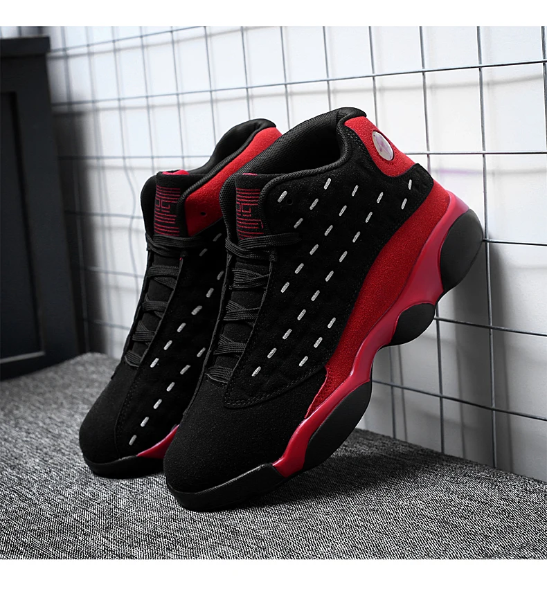 Mvp мальчик Newst большой размер Jordan 13 Баскетбольная обувь сгусток Терракотовая воин off white кроссовки женские баскетбольные Lebron обувь