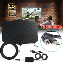 960 Миля Диапазон комнатная антенна с усилителем телевизионная цифровая 1080P HDTV 4K антенна OD889