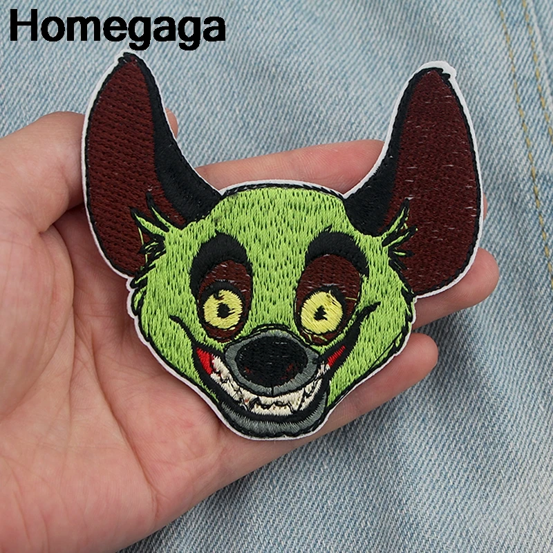 Homegaga лев Король гиен Simba DIY Вышивка для аппликации, шитья железа на одежду Рюкзак украшения наклейки значок лоскутное D2312
