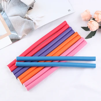 

10 pcs/Lot Soft Hair Curler Roller Curl Hair Bendy Rollers DIY Magic Hair Curlers Tool Styling Rollers Sponge Hair Curling