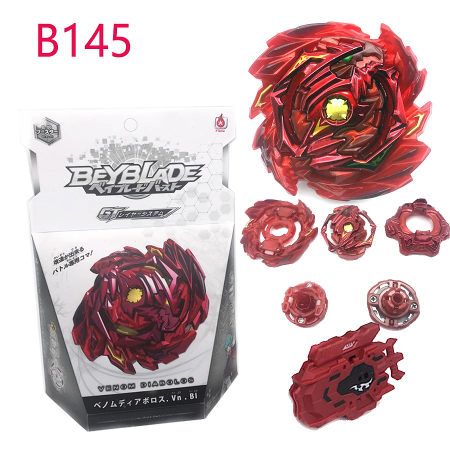 Взрывной Новый Beyblade Burst bey Blade B145red B145blue B142 B144 с пусковым устройством и коробкой