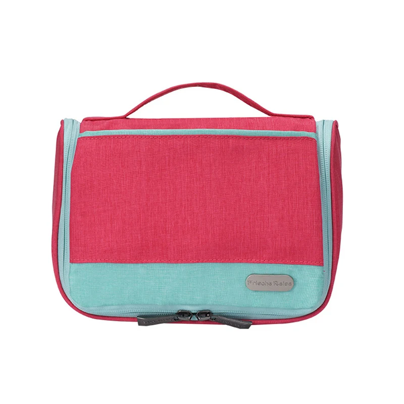 rose red blue Косметическая подвесная Сумка дорожная Туалетная сумка набор для ванной Аксессуары косметичка с сумка с крючком водонепроницаемый портативный органайзер сумка - Цвет: rose red blue