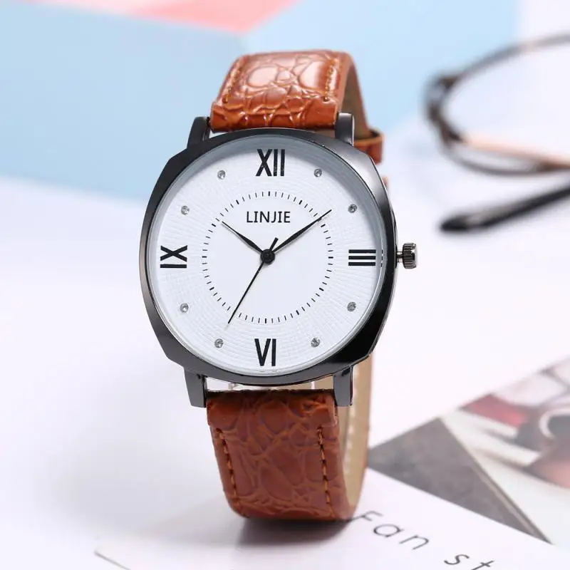 2019 новые женские часы повседневные Модные простые кожаные кварцевые наручные