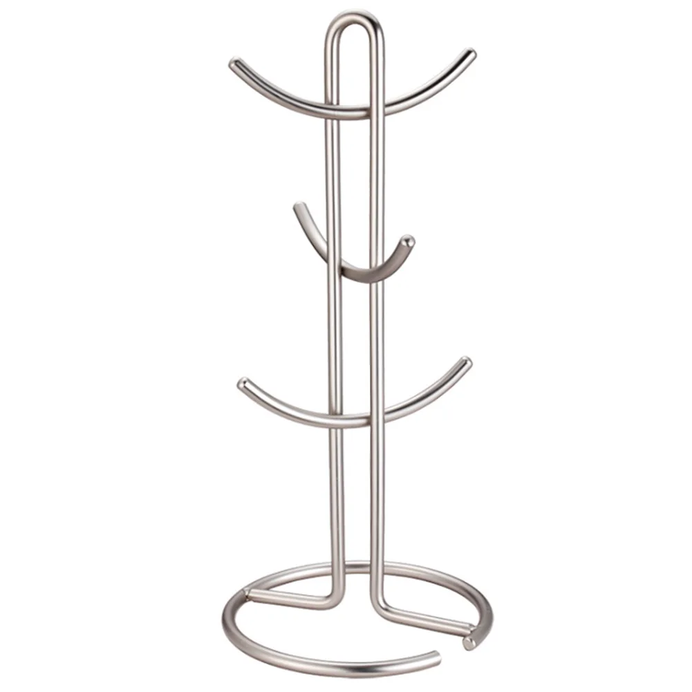 

Desktop Kitchen Centerpiece Drinking Draining Home Cup Holder Decorations Restaurant Hanging Rack Gift Stable Storage Iron