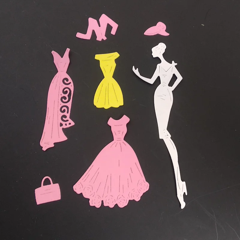 Girl Dress Bags Hat Dies 0101