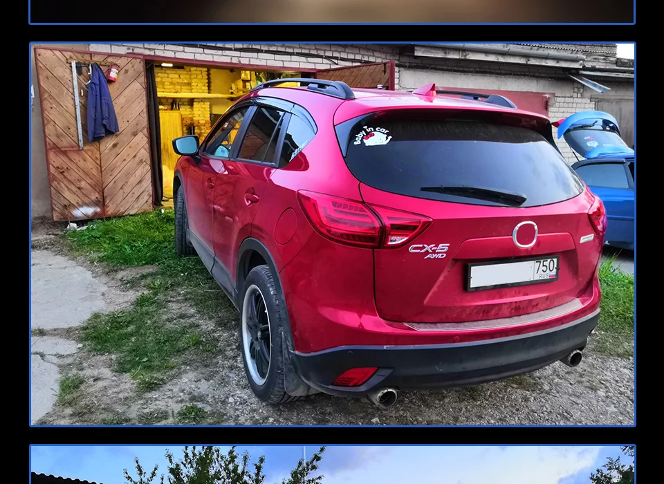 Задний фонарь для автомобиля Mazda CX-5 2013- CX5 светодиодная сигнальная лампа Противотуманные фары DRL дневные ходовые огни тюнинг автомобильные аксессуары