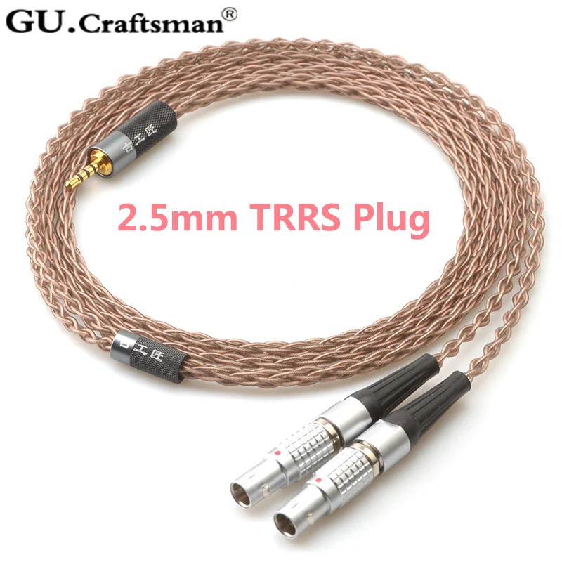 GUCraftsman 6N OCC медь для фокусных расстояний utopia 4Pin XLR 2,5 мм/4,4 мм Баланс наушников кабель обновления